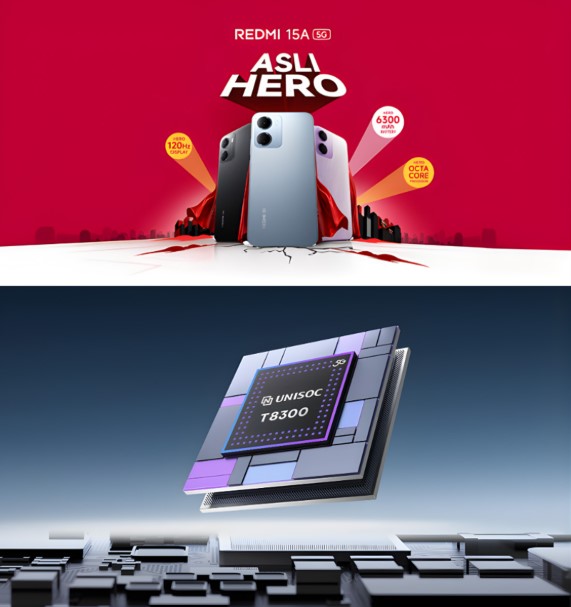 Redmi 15A 5G Debuts in India Powered by UNISOC T8300